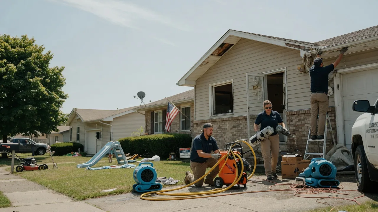 Water Damage Restoration in Wingett Run, OH near me
